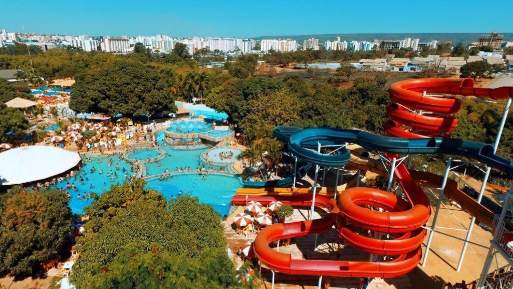 Piazza Diroma - Cortesia Park Diroma, Splash E Slide カルダス・ノバス エクステリア 写真